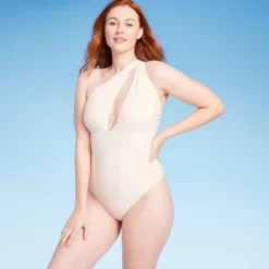 Women's One Shoulder Plunge Cut Out One Piece Swimsuit - Shade & Shore™ 11 Women's One Shoulder Plunge Cut Out One Piece Swimsuit - Shade & Shore™ -Shade & Shore GUEST 14d06862 e9a4 4b1a 980a 69451b471b0b