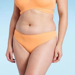 Women's Hipster Bikini Bottom - Shade & Shore™ Orange -Shade & Shore GUEST 15d82598 069e 40f4 b438 ef71c4dc2d5a