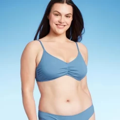 Women's Shirred Ribbed Bralette Bikini Top - Shade & Shore™ 10 Women's Shirred Ribbed Bralette Bikini Top - Shade & Shore™ -Shade & Shore GUEST 3767f9d4 aabc 430c 8de3 175e70a36977