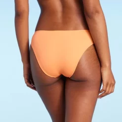 Women's Hipster Bikini Bottom - Shade & Shore™ Orange