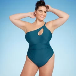 Women's One Shoulder Twist One Piece Swimsuit - Shade & Shore™ 13 Women's One Shoulder Twist One Piece Swimsuit - Shade & Shore™ -Shade & Shore GUEST fea38099 05b5 4b41 a594 a62ed65451d3